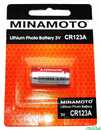 Батарейка Minamoto CR123 3 v блистер (для фототехники)