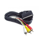 Кабель аудио-видео SCART-3xRCA, 1,2 м 